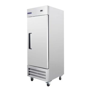 Polarman PLM-19FS 26 3/16″ Reach-In Freezer with Single Solid Door, Bottom Mount, Stainless Steel, 19 cu. ft.
