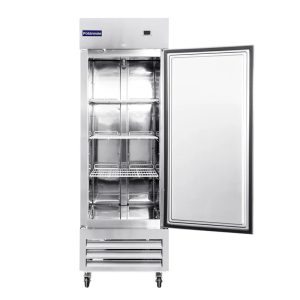 Polarman PLM-19FS 26 3/16″ Reach-In Freezer with Single Solid Door, Bottom Mount, Stainless Steel, 19 cu. ft.