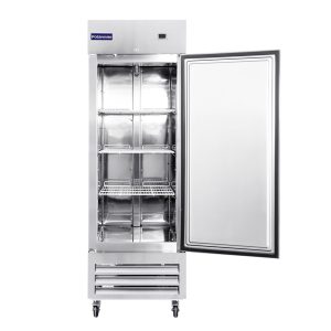 Polarman PLM-27FS 26 3/4″ Reach-In Freezer with Single Solid Door, Bottom Mount, Stainless Steel, 23 cu. ft.