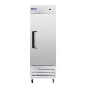 Polarman PLM-27RS 26 3/4″ Reach-In Refrigerator with Single Solid Door, Bottom Mount, Stainless Steel, 23 cu. ft.