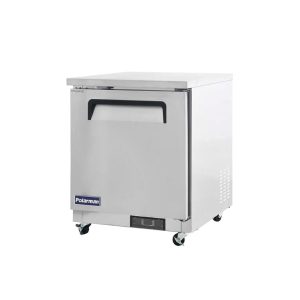 Polarman PLM-UC-27FS 27 3/4″ Undercounter Freezer, 6.5 cu. ft, Stainless Steel, 1 Solid Door