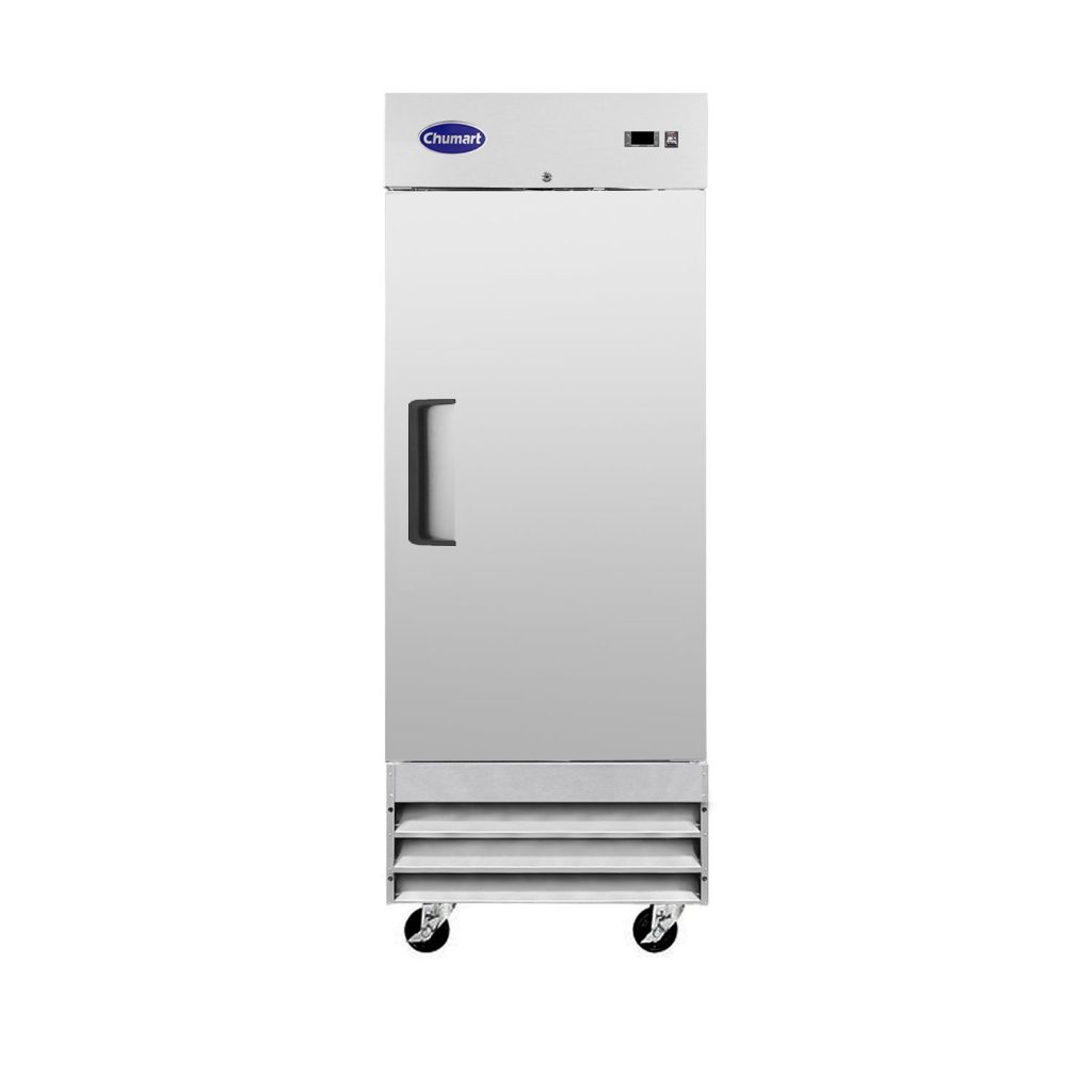 Chumart CMT-27F 29″ Reach-In Freezer with Single Solid Door, Bottom Mount, Stainless Steel, 23 cu.ft