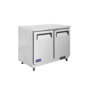 Polarman PLM-UC-36S 36 7/16″ Undercounter Refrigerator, 7.7 cu. ft, Stainless Steel, 2 Solid Doors