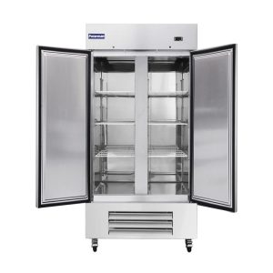 Polarman PLM-35RS 39 1/2″ Reach-In Refrigerator with Double Solid Doors, Bottom Mount, Stainless Steel, 35 cu. ft.