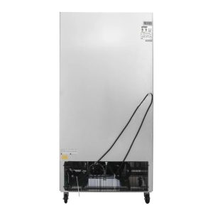 Polarman PLM-35RS 39 1/2″ Reach-In Refrigerator with Double Solid Doors, Bottom Mount, Stainless Steel, 35 cu. ft.