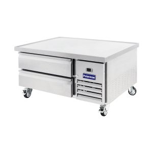 Polarman PLM-CBR48 50″ Refrigerated Chef Base, 2 Drawers, 5.9 cu ft, Stainless Steel