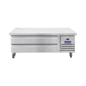 Polarman PLM-CBR60 62″ Refrigerated Chef Base, 2 Drawers, 8.7 cu ft, Stainless Steel