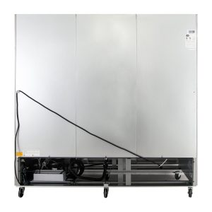 Polarman PLM-81FDVS 81″ Reach-In Freezer with Triple Solid Doors, Bottom Mount, Stainless Steel, 72 cu. ft.
