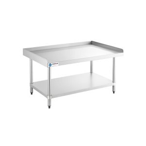 ChefAsst 30″ x 48″ CA-ESS-3048-316 16-Gauge 304 Stainless Steel Equipment Stand with 201 Stainless Steel Legs and Undershelf