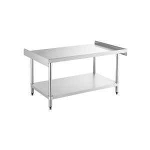 ChefAsst 30″ x 48″ CA-ESS-3048-316 16-Gauge 304 Stainless Steel Equipment Stand with 201 Stainless Steel Legs and Undershelf