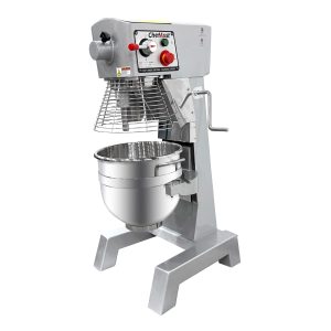 ChefAsst CA-MX30B 30L Planetary Floor Mixer with Guard & Standard Accessories – 110V, 2 hp