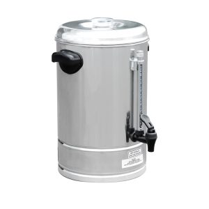 ChefAsst CP10A 338 oz Double Wall Stainless Steel Coffee Urn Coffee Percolator