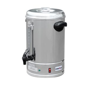 ChefAsst CP10A 338 oz Double Wall Stainless Steel Coffee Urn Coffee Percolator