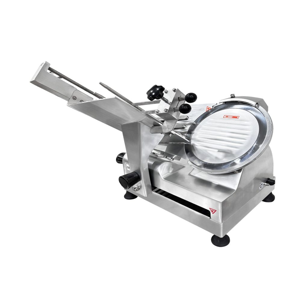 ChefAsst HB-250D Heavy-Duty Automatic Meat Slicer with 9.8″ Stainless Steel Blade