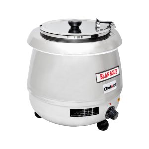 ChefAsst Soup Kettle 10.6qt (10L),400W Silver,SB-6000S