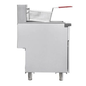Flamaster CP-EF50 15 1/2″ Electric Floor Fryer, 50 lb, 208V/3 Phase