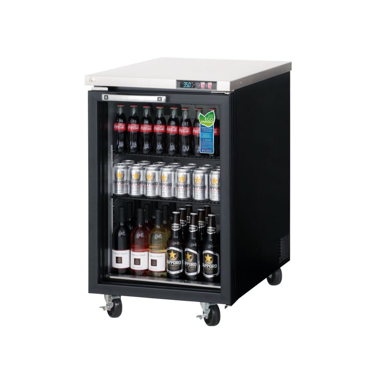 Everest EBB23G 23 1/2″ Back Bar Cooler, Glass Door, 8 cu. ft.