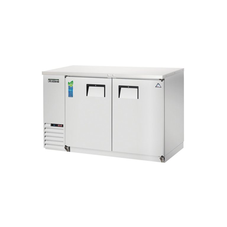 Everest EBB48-SS 49″ Stainless Steel Back Bar Cooler, 2 Solid Doors, 14 cu. ft.