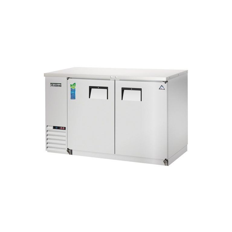 Everest EBB59-SS 57 3/4″ Stainless Steel Back Bar Cooler, 2 Solid Doors, 20 cu. ft.
