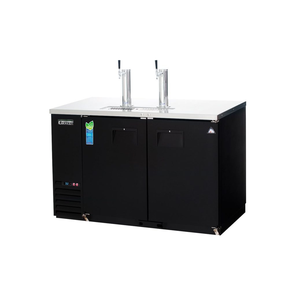 Everest EBD2 57 3/4″ Direct Draw Keg Refrigerator, 2 Solid Doors, 20 cu. ft.