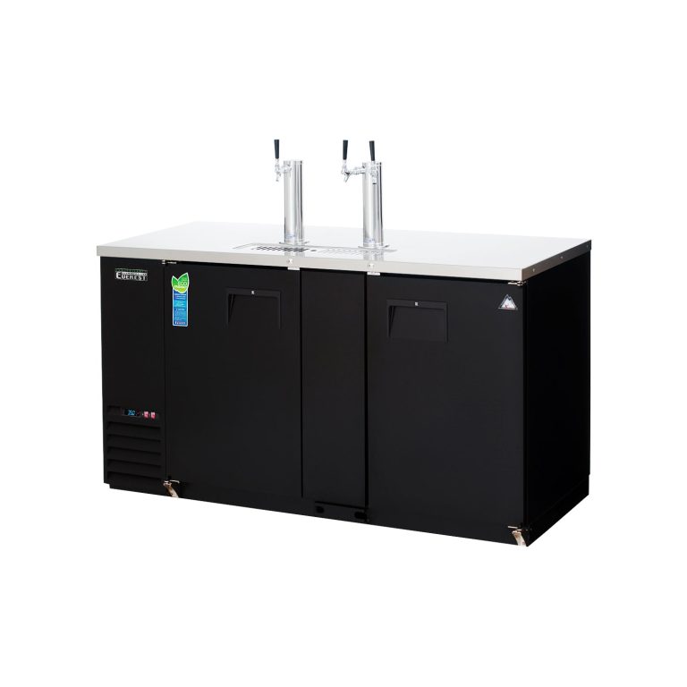 Everest EBD3 68″ Direct Draw Keg Refrigerator, 2 Solid Doors, 24 cu. ft.