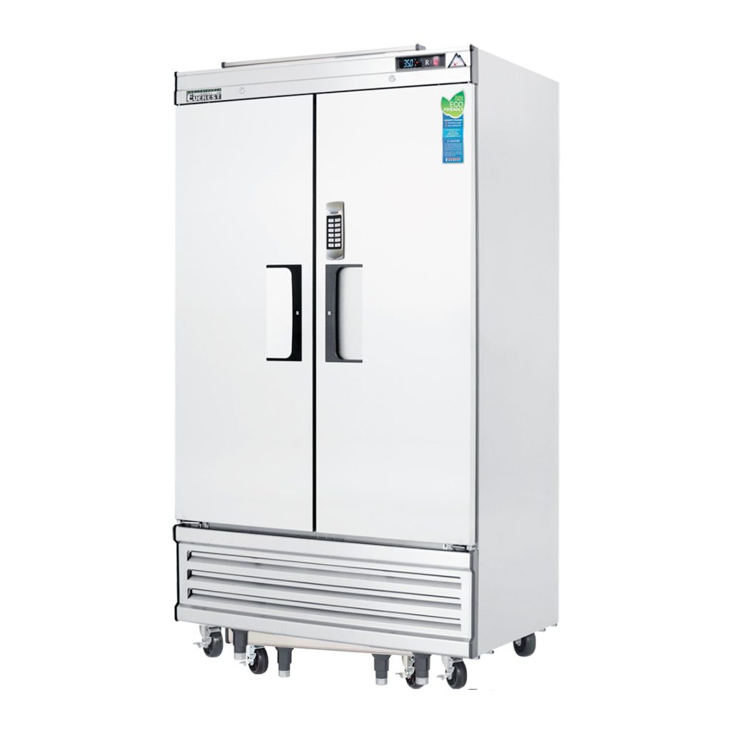 Everest EBR2-LAB 54 1/10″ Stainless Steel 33 cu. ft Laboratory Refrigerator, 2 Solid Full Doors