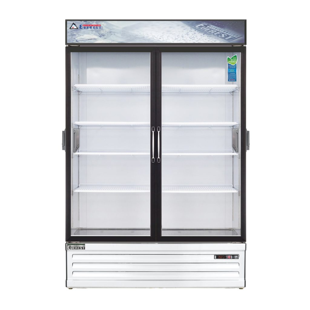Everest EMGR48C 53 1/8″ White 48 cu. ft Chromatography Refrigerator, Double Swing Doors