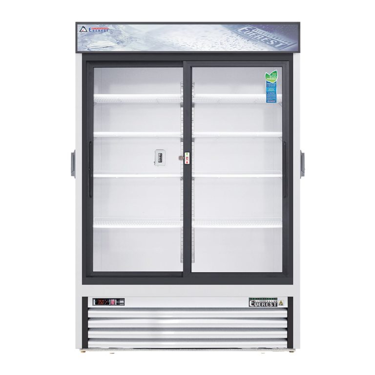 Everest EMSGR48C 53 1/8" Blanco 50 pies cúbicos Refrigerador de Cromatografía, Puertas Dobles de Apertura