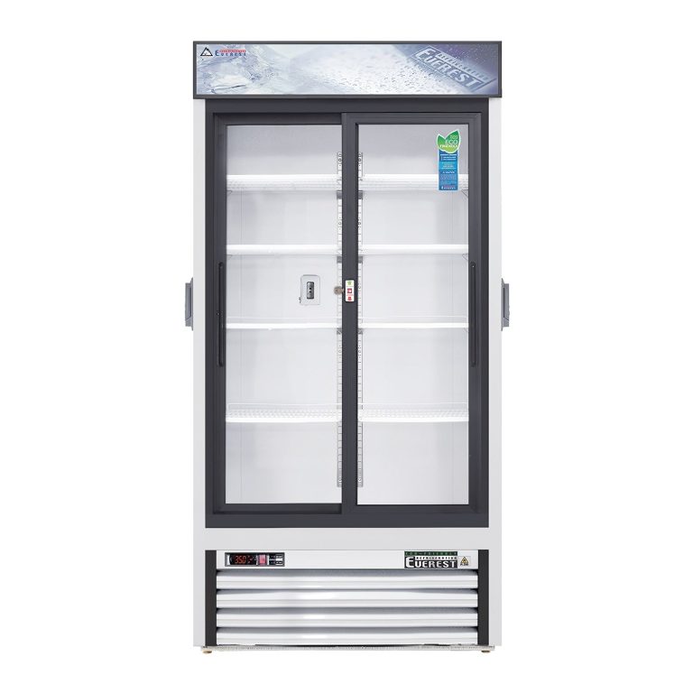 Everest EMGR33C 39 3/8" Blanco 33 pies cúbicos Refrigerador de Cromatografía, 2 Puertas de Apertura Simultánea