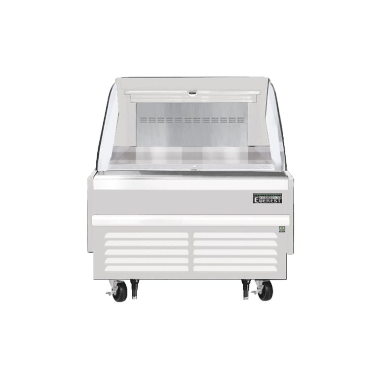 Everest EOMH-36-W-35-S 37 1/4″ White 5.6 cu. ft Open Air Merchandiser