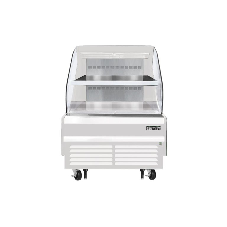 Everest EOMH-36-W-35-T 37 1/4″ White 7.4 cu. ft Open Air Merchandiser