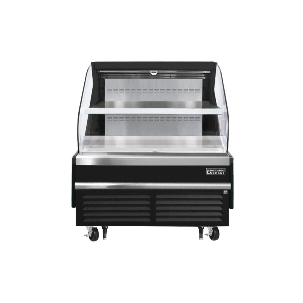 Everest EOMH-48-B-35-T 48″ Black 9.7 cu. ft Open Air Merchandiser