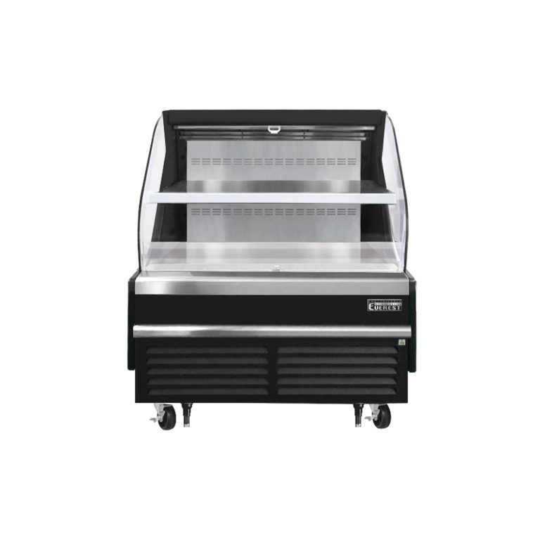 Everest EOMH-48-B-35-T 48″ Black 9.7 cu. ft Open Air Merchandiser