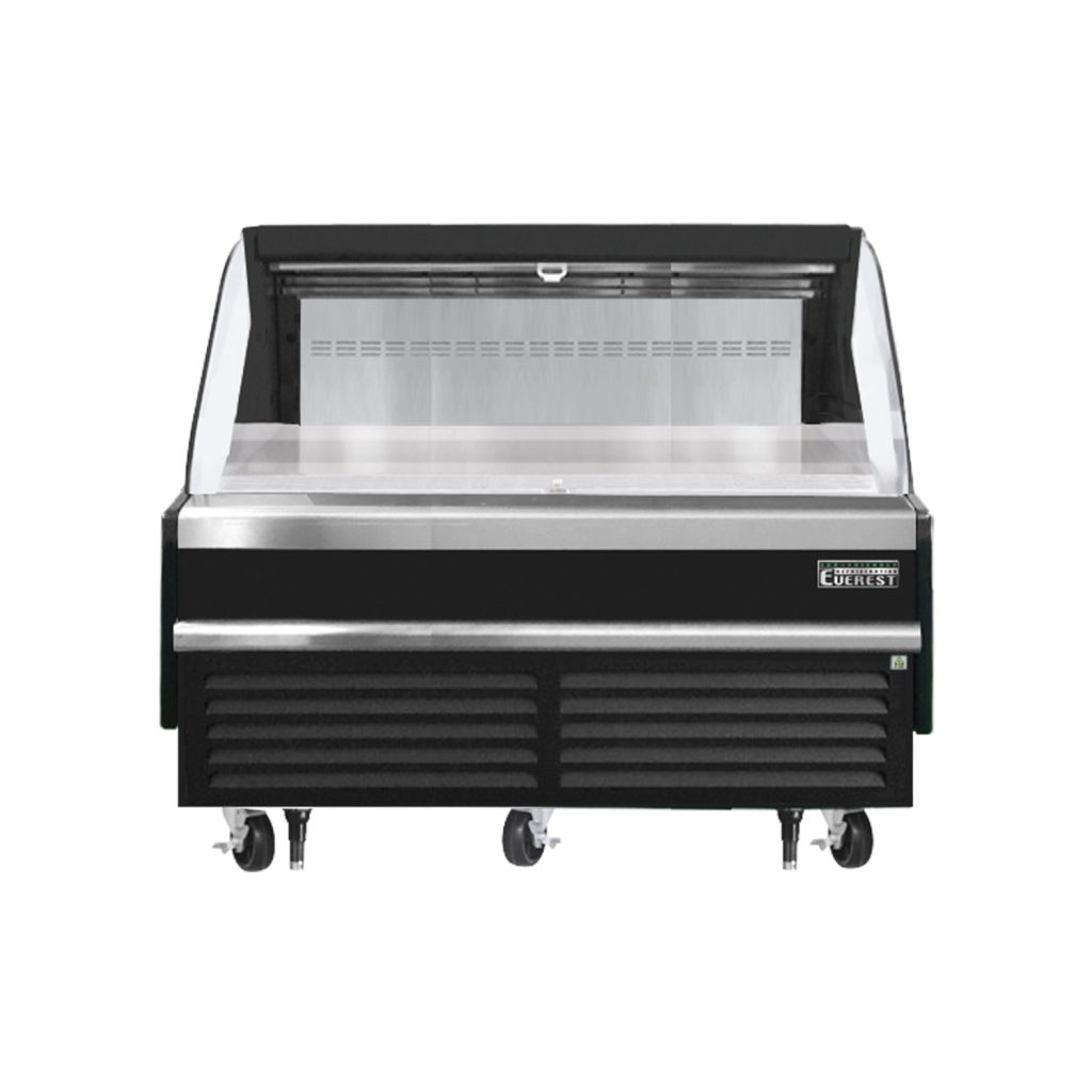 Everest EOMH-60-B-35-S 60″ Black 9.3 cu. ft Open Air Merchandiser
