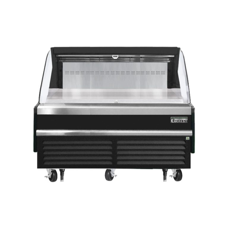 Everest EOMH-60-B-35-S 60″ Black 9.3 cu. ft Open Air Merchandiser