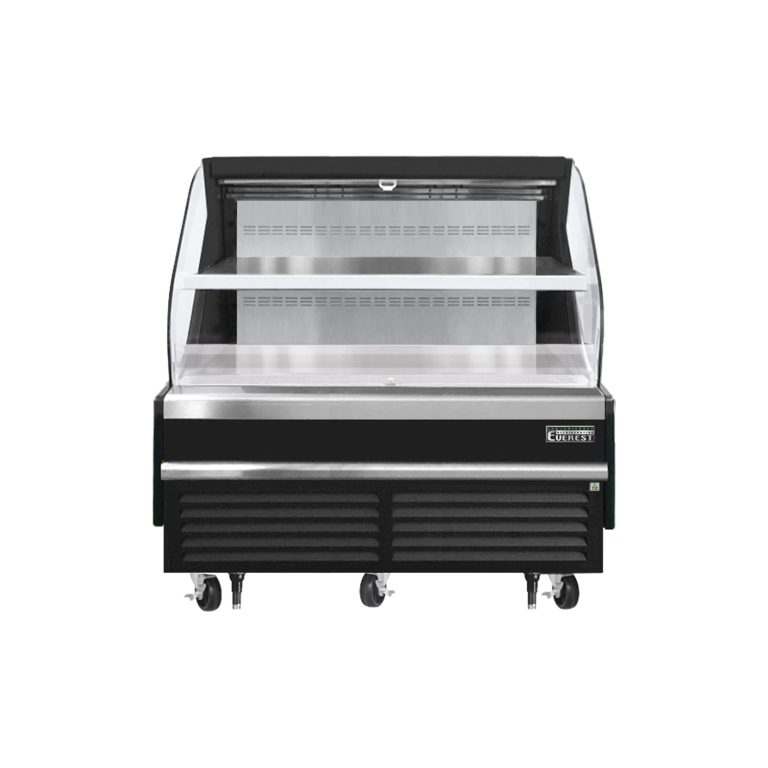 Everest EOMH-60-B-35-T 60″ Black 12.3 cu. ft Open Air Merchandiser