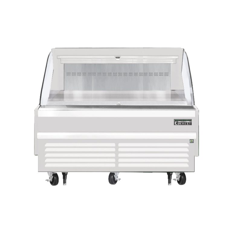 Everest EOMH-60-W-35-S 60″ White 9.3 cu. ft Open Air Merchandiser