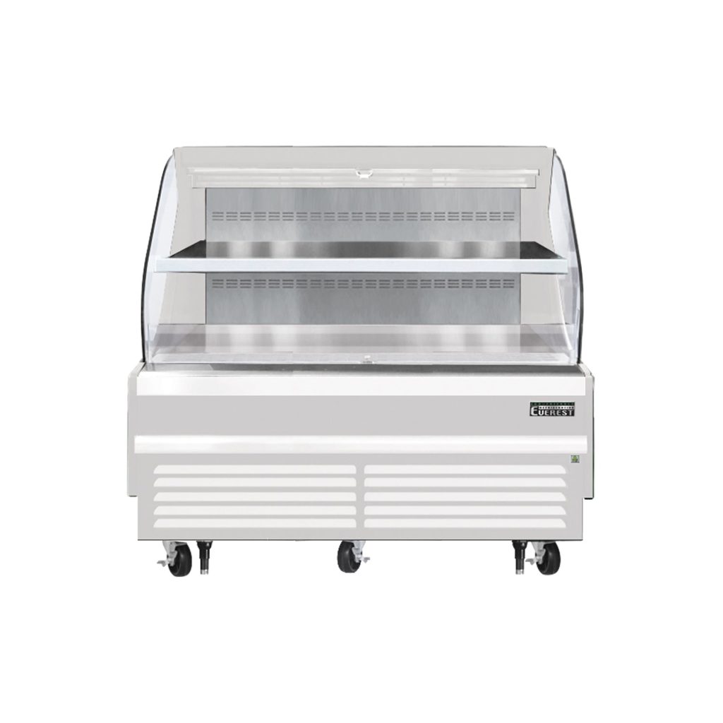 Everest EOMH-72-W-35-T 73 1/4″ White 15.2 cu. ft Open Air Merchandiser
