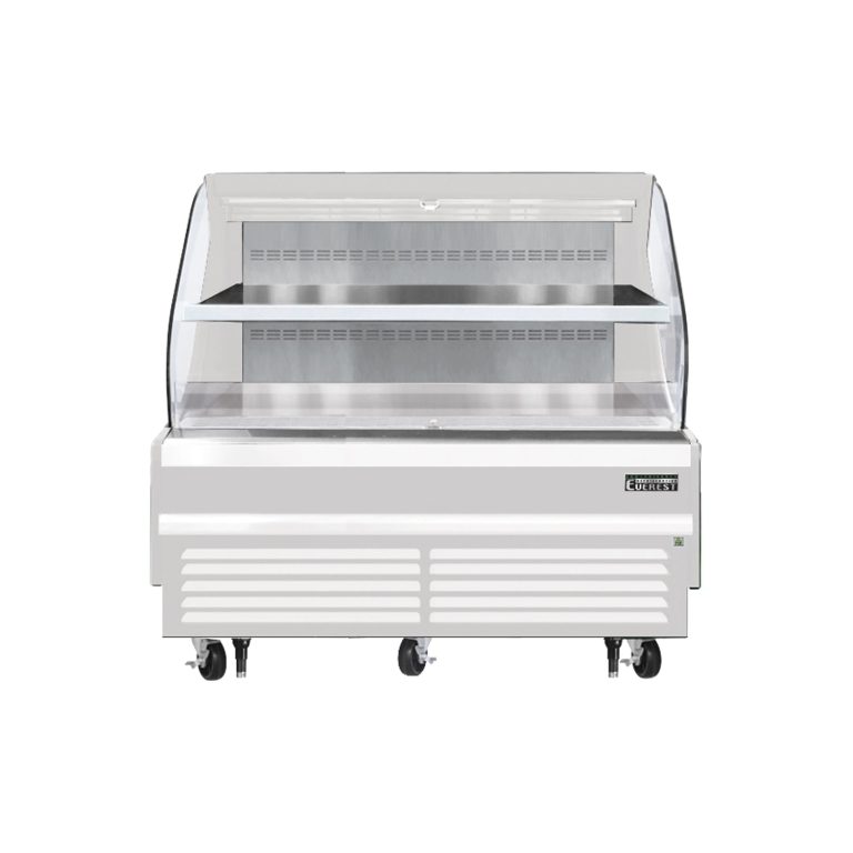 Everest EOMH-72-W-35-T 73 1/4″ White 15.2 cu. ft Open Air Merchandiser
