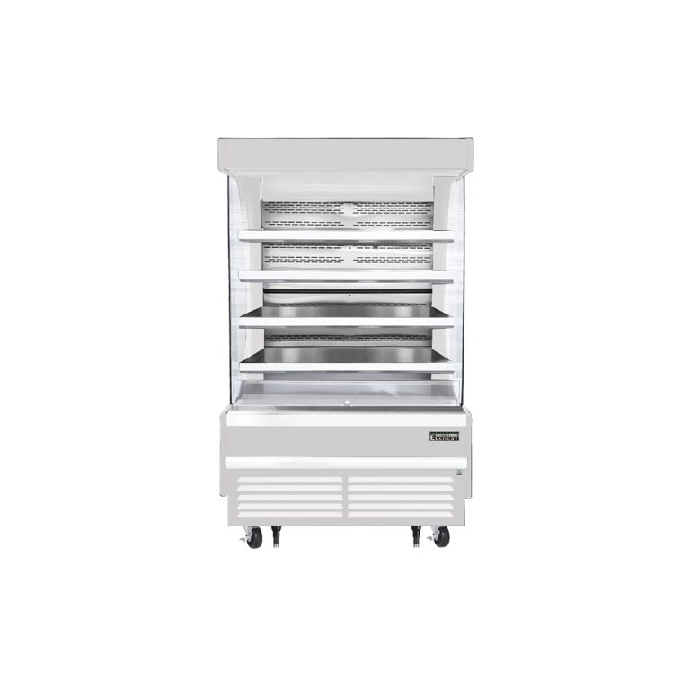 Everest EOMV-48-W-35-T 48″ White 24 cu. ft Open Air Merchandiser