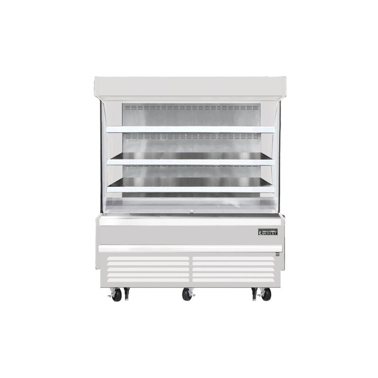Everest EOMV-60-W-28-S 60″ White 15.4 cu. ft Open Air Merchandiser
