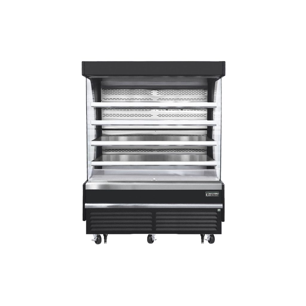 Everest EOMV-72-B-35-T 73 1/4″ Black 37 cu. ft Open Air Merchandiser