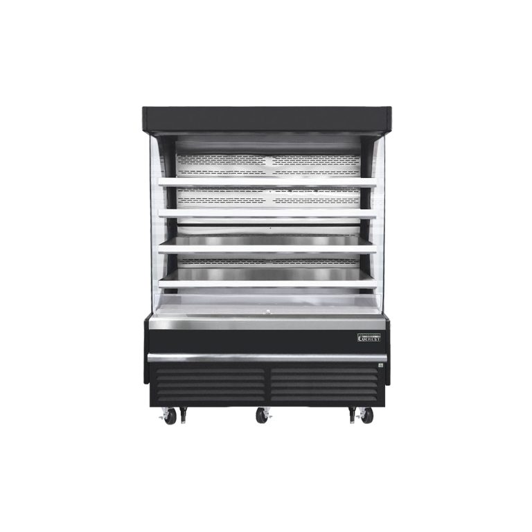 Everest EOMV-72-B-35-T 73 1/4″ Black 37 cu. ft Open Air Merchandiser