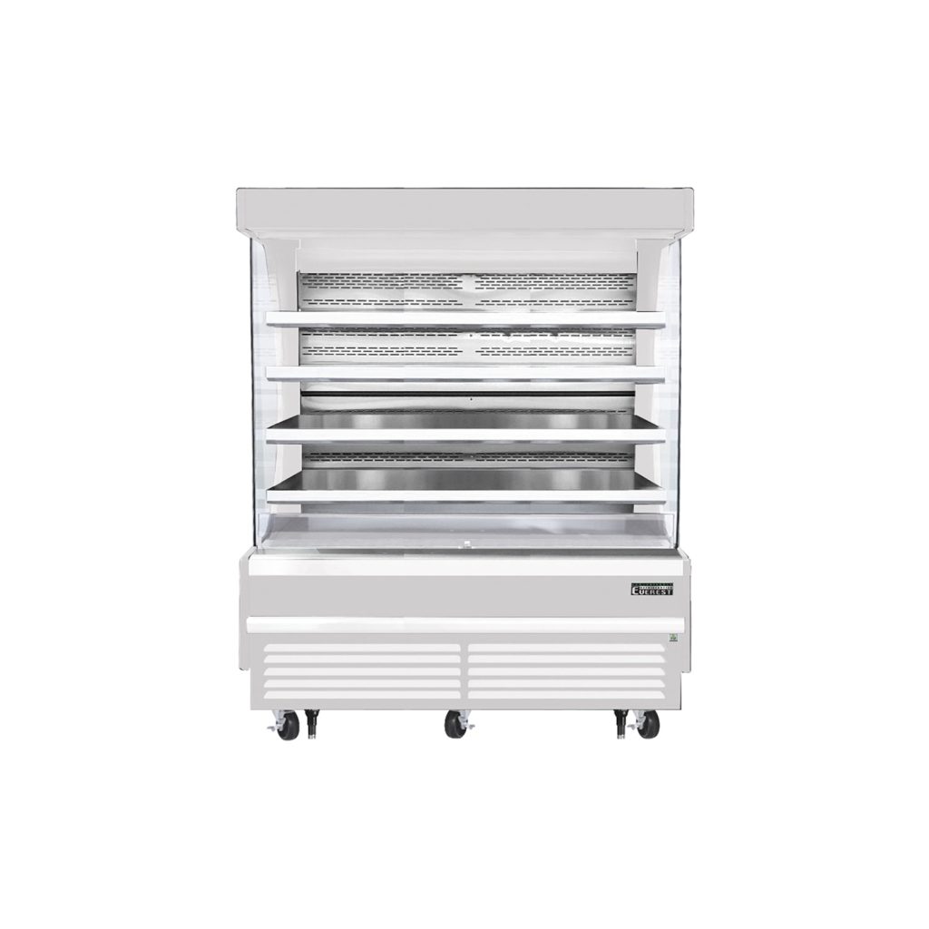 Everest EOMV-72-W-35-T 73 1/4″ White 37 cu. ft Open Air Merchandiser