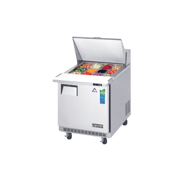 Everest EPBR1 27 3/4" Acero Inoxidable Mega Top Sandwich Salad Prep Table, 1 Puerta Fija