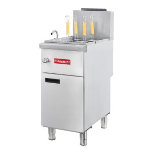 Flamaster FLM-PC10-NG 15 1/2″ 10 Gallon Gas Pasta Cooker, Natural Gas, 100,000 BTU