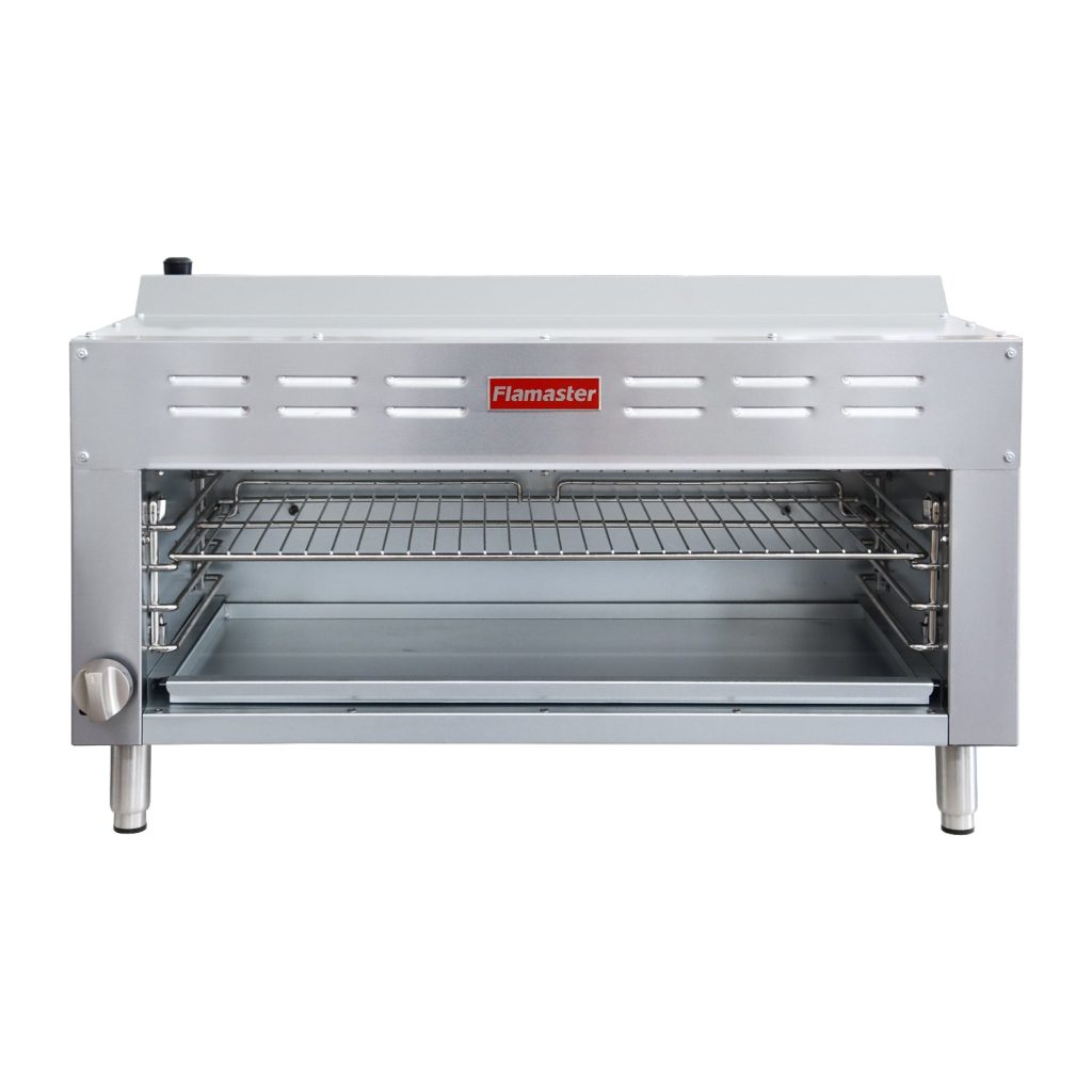 Flamaster FLM-CMG36 36” NG/LPG Infrared Cheese Melter, 35,000/32,000 BTU, Manual Valve