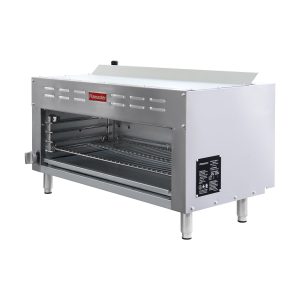 Flamaster FLM-CMG36 36” NG/LPG Infrared Cheese Melter, 35,000/32,000 BTU, Manual Valve
