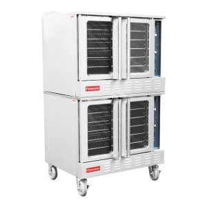 Flamaster FLM-COG-2 38″ Double Deck Gas Convection Oven, NG/LPG, 10 Racks, 108,000 BTU