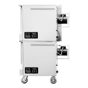 Flamaster FLM-COG-2 38″ Double Deck Gas Convection Oven, NG/LPG, 10 Racks, 108,000 BTU